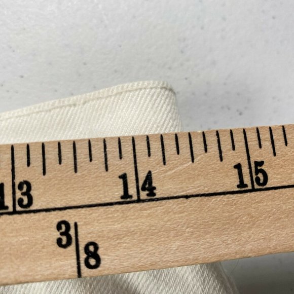 Frame Women's White Denim Jeans Skirt Size 26 100% - Picture 8 of 9